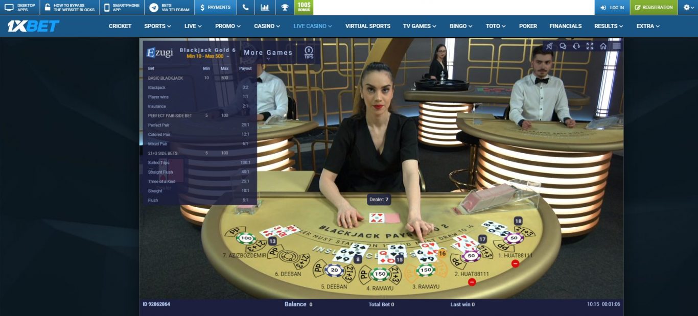 1xBet casino Pakistan